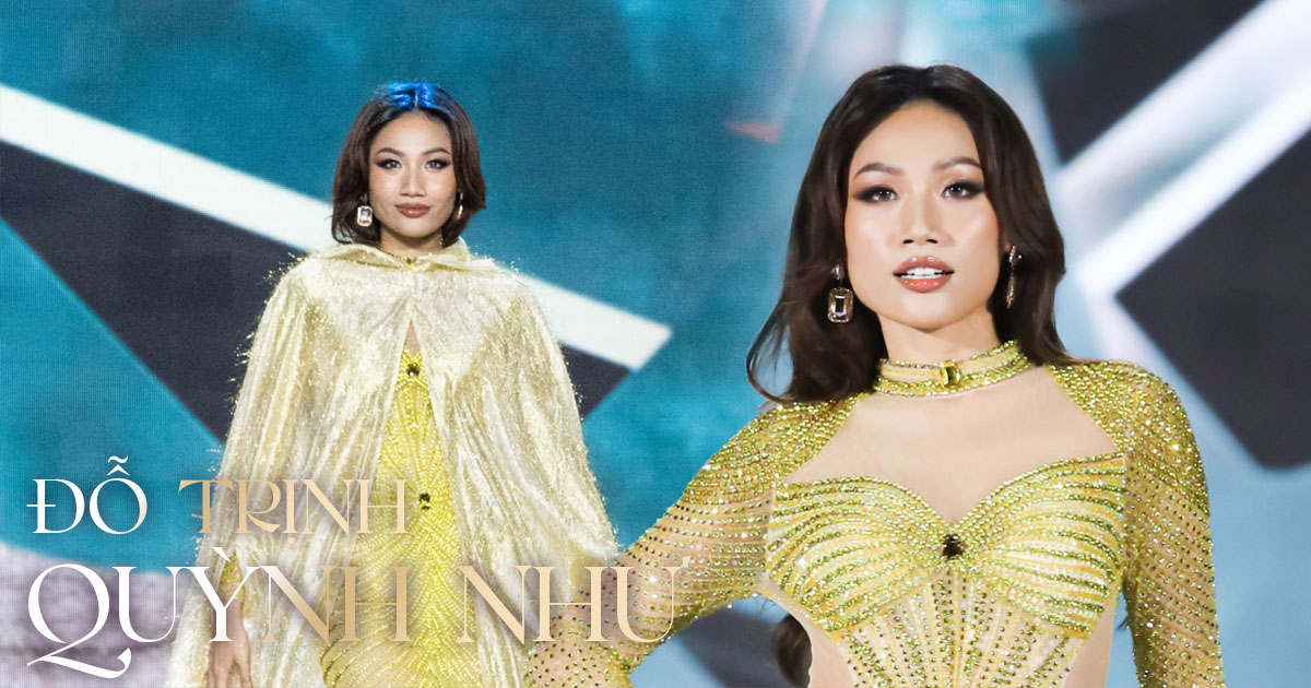 Màn diễn Evening Gown ấn tượng nhất Chung khảo Miss Grand Vietnam gọi tên Quỳnh Như: Trùm kín người, catwalk đẹp mê ly
