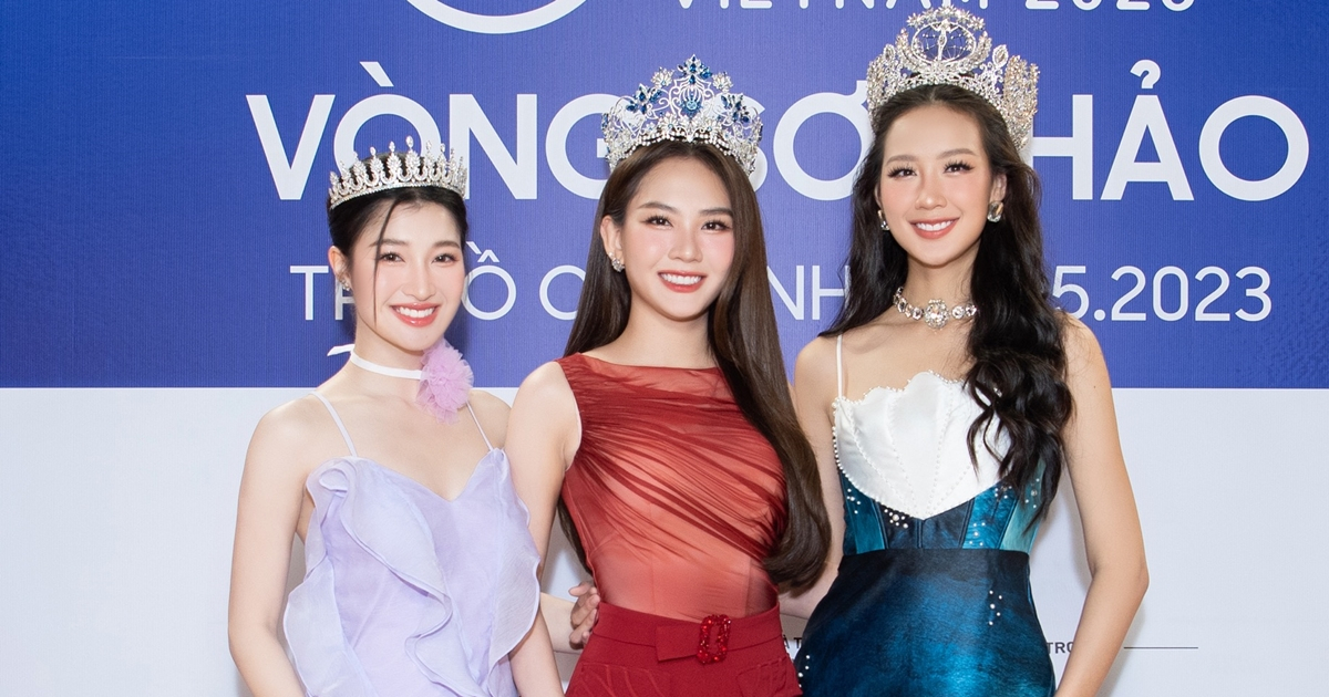 Mai Phương - Bảo Ngọc - Phương Nhi đội vương miện, đọ nhan sắc rạng rỡ trong ngày sơ khảo Miss World Vietnam