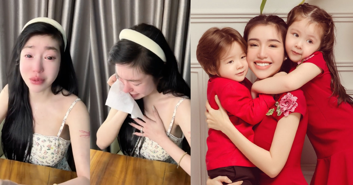 Elly Trần đăng video khóc nức nở giữa đêm: Chồng cũ không chu cấp nhưng vẫn giành quyền nuôi con