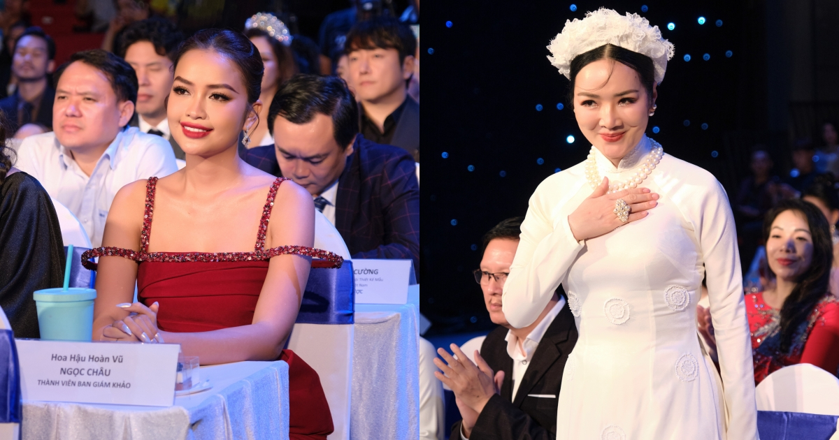Ngọc Châu diện đầm đỏ quyến rũ, dảm nhận vai trò giám khảo Hoa hậu Sinh viên Hòa bình Việt Nam