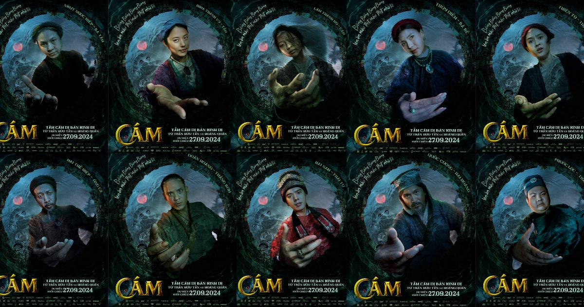 Phim điện ảnh "Cám" tung 10 poster nhân vật, khán giả hào hứng đoán vai phản diện