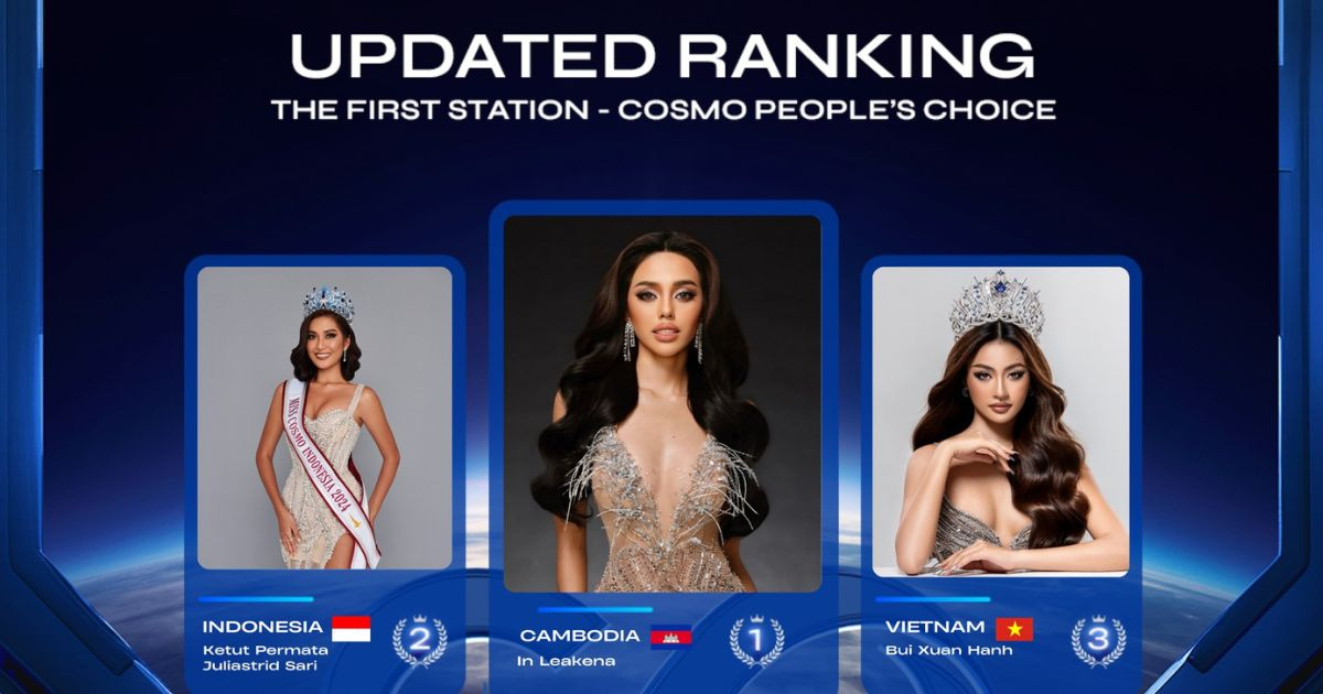 Khởi động giải bình chọn "Cosmo people's choice" đưa thí sinh đến thẳng vị trí Top 10 Miss Cosmo 2024