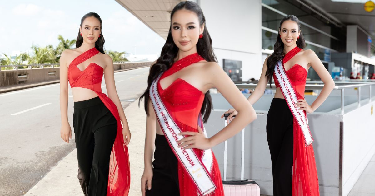 Á hậu Ánh Vương lên đường sang Philippines chinh phục vương miện "Miss Asia Pacific International 2024"