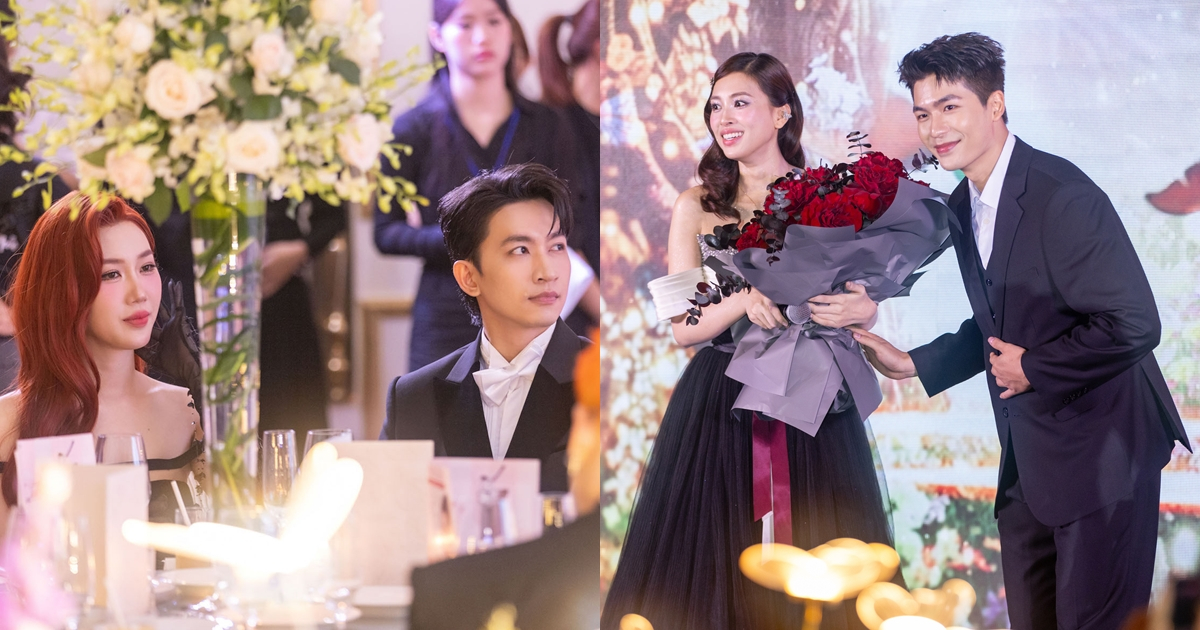 Quốc Anh bất ngờ tặng hoa cho Tiểu Vy tại “lễ đường”, Võ Cảnh gọi Thúy Ngân là "người đặc biệt"