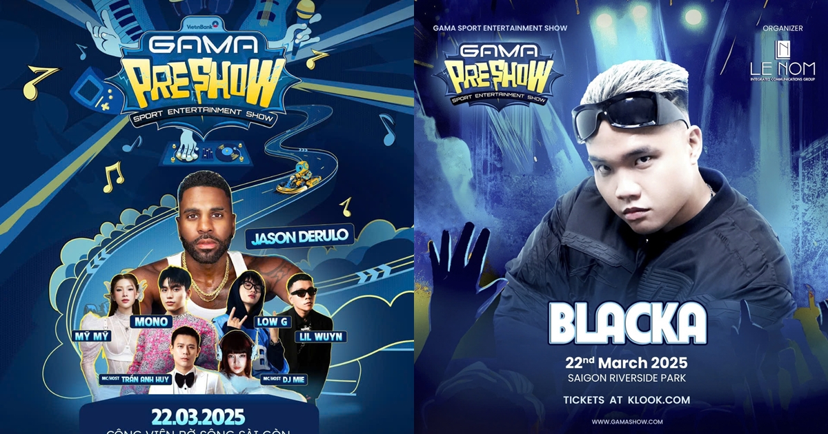 Hậu lùm xùm đời tư, Blacka bị "Gama Preshow – The Opening" loại bỏ Hậu lùm xùm đời tư, Blacka bị "Gama Preshow – The Opening" loại bỏ