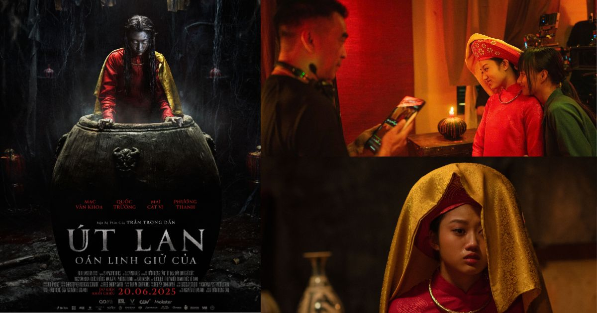 Nàng thơ tuổi teen Mai Cát Vi lần đầu hóa cô dâu bí ẩn trong phim kinh dị "Út Lan: Oán linh giữ của"