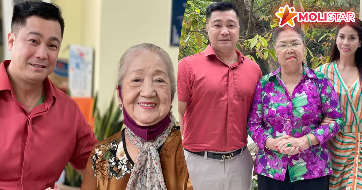 Sửa xong viện dưỡng lão, Lý Hùng cùng mẹ đến chúc Tết nghệ sĩ nghèo