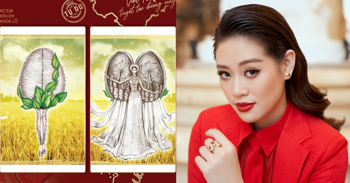 Lộ diện trang phục dân tộc "siêu to khổng lồ" của Khánh Vân sẽ mặc tại Miss Universe 2020