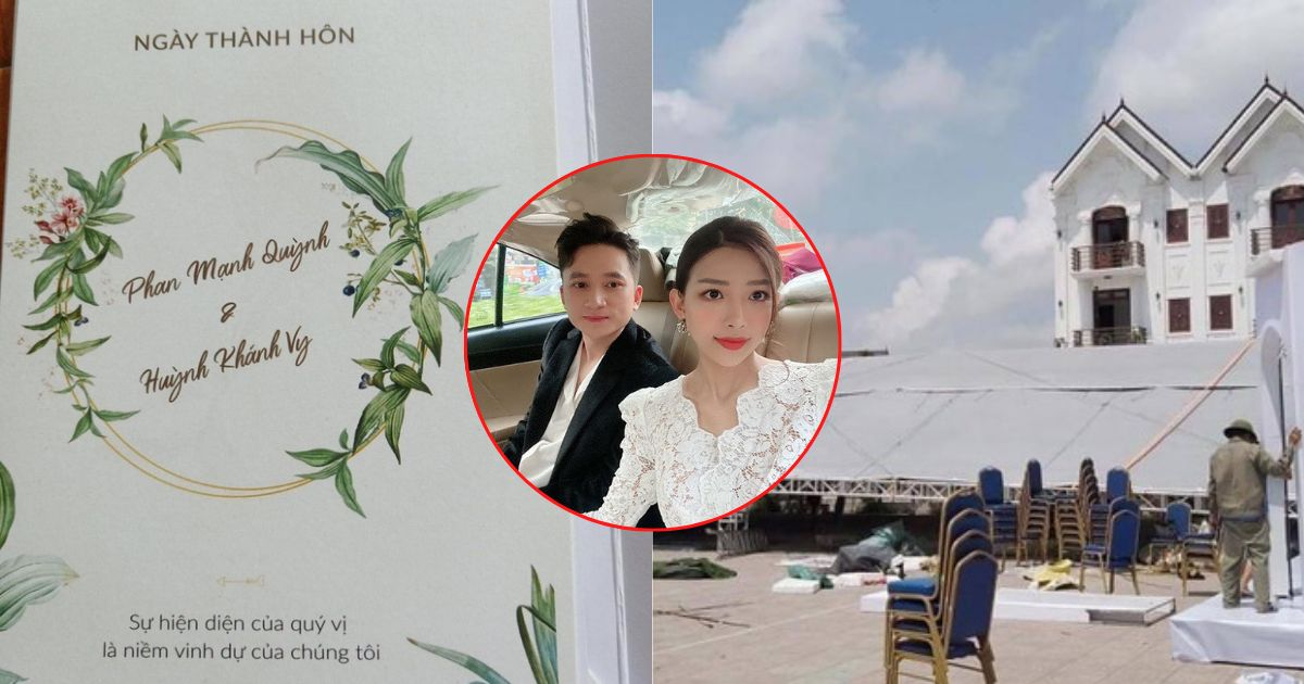 Tấm thiệp mời trên bàn, Phan Mạnh Quỳnh cuối cùng cũng chính thức trở thành “Chồng người ta” rồi đây! Tấm thiệp mời trên bàn, Phan Mạnh Quỳnh cuối cùng cũng chính thức trở thành “Chồng người ta” rồi đây!