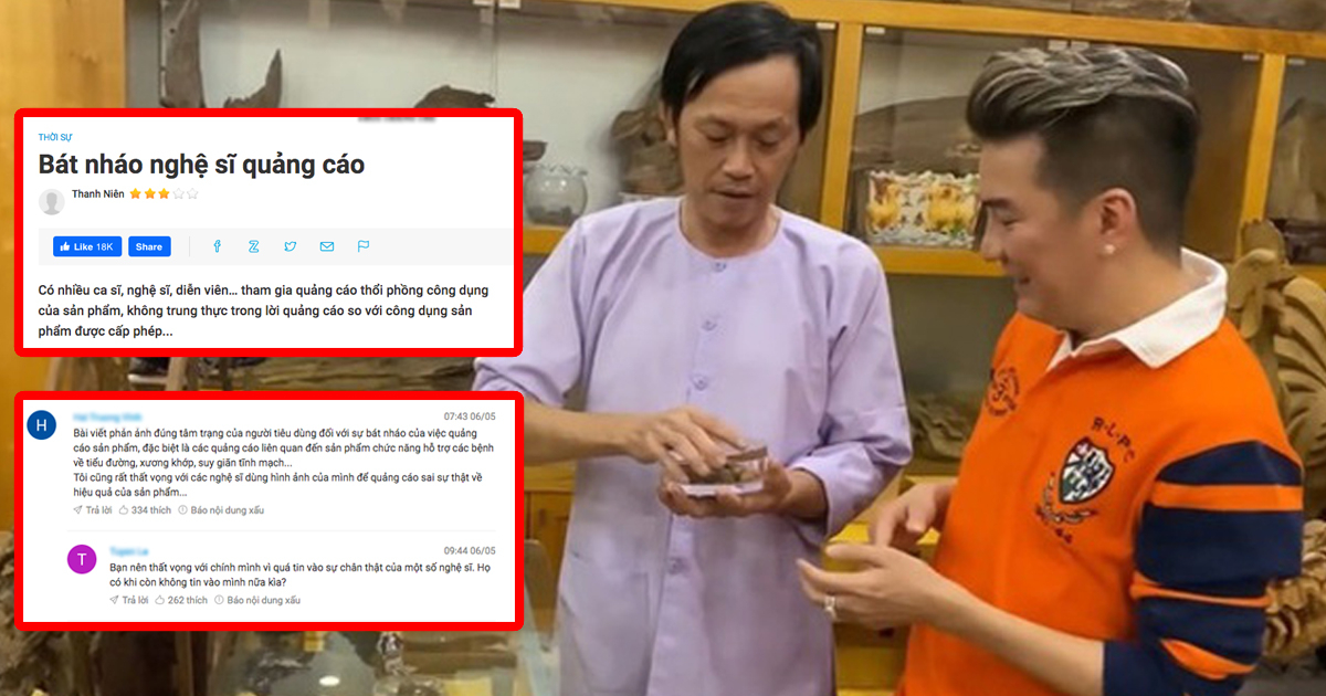 NS Hoài Linh từng livestream vì chuyện hình ảnh bị đem đi quảng cáo "bát nháo"