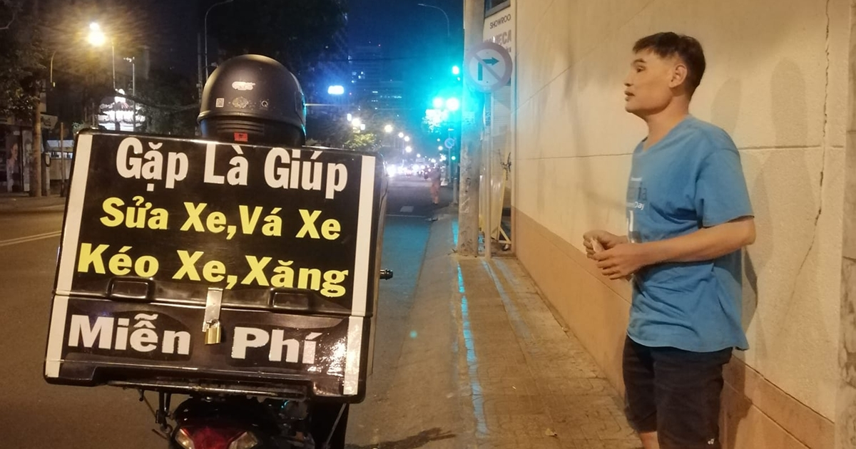 Chuyện ấm lòng: Người đàn ông tử tế rong ruổi khắp Sài Gòn buổi đêm để giúp đỡ người gặp nạn