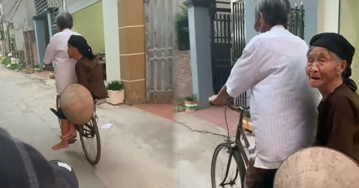 Video: 2 ông bà gần 80 tuổi vẫn chở nhau trên chiếc xe đạp ra đồng làm ruộng khiến MXH cảm động