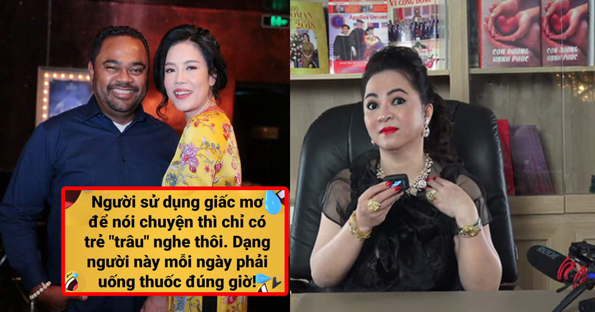 Chồng Thu Phương "khịa" Phương Hằng: Hầu đồng là mê tín vậy lấy giấc mơ ra nói thì phải uống thuốc đúng giờ Chồng Thu Phương "khịa" Phương Hằng: Hầu đồng là mê tín vậy lấy giấc mơ ra nói thì phải uống thuốc đúng giờ