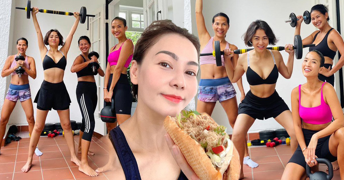 Thu Minh cùng hội bạn thân khoe ảnh tập gym tại nhà ở Singapore: 'U50 nhưng body vẫn cực phẩm' Thu Minh cùng hội bạn thân khoe ảnh tập gym tại nhà ở Singapore: 'U50 nhưng body vẫn cực phẩm'