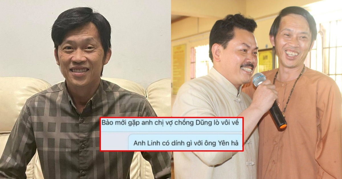 Rò rỉ đoạn tin nhắn NSƯT Hoài Linh khẳng định không liên quan gì đến ông Võ Hoàng Yên?