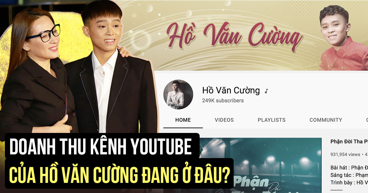 Phi Nhung nói Hồ Văn Cường đi hát 5 năm chỉ có 1 tỷ nhưng riêng doanh thu Youtube đã cao ngất ngưởng? - MOLI Star
