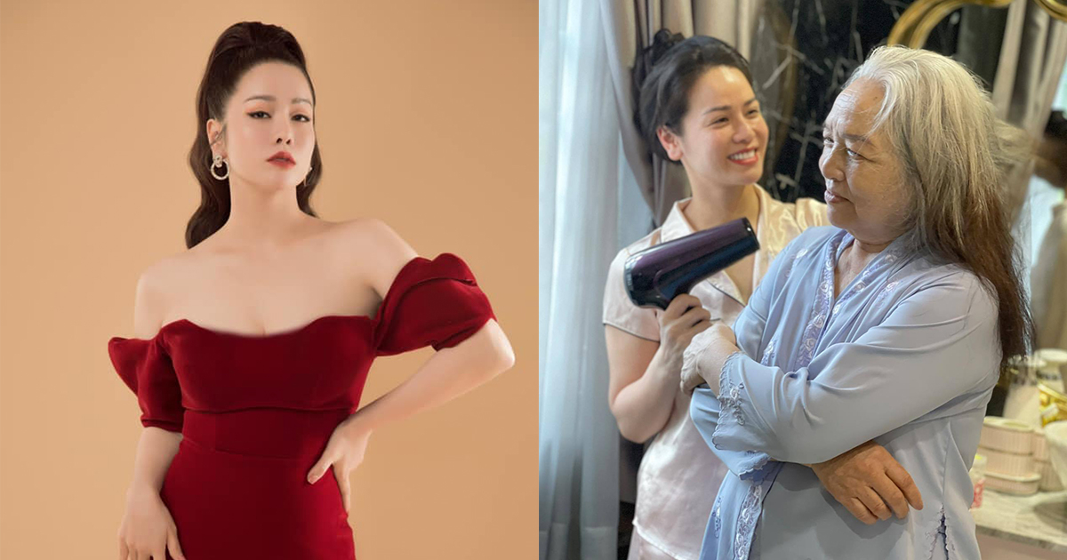 Nhật Kim Anh chăm sóc mẹ, fans khen: "Chị đẹp" tài giỏi lại hiếu thảo