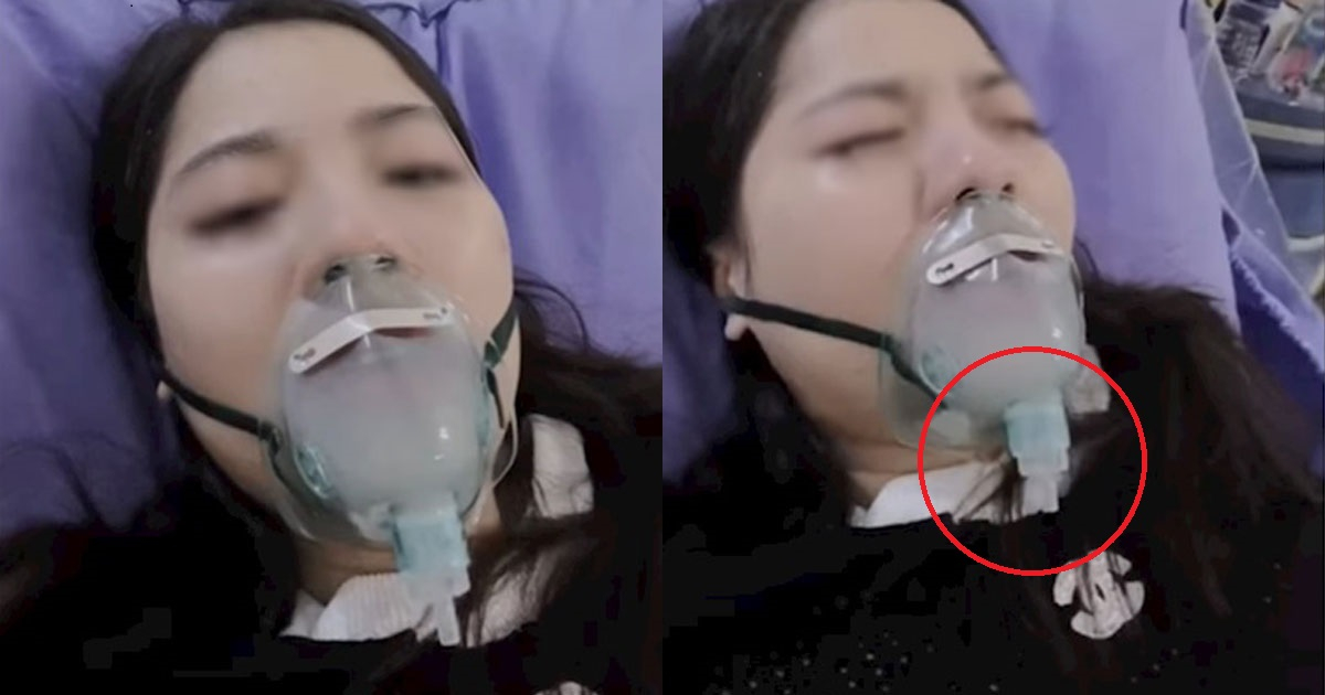 Thực hư cô gái gây tranh cãi khi dùng máy trợ thở không cần bình dưỡng khí?