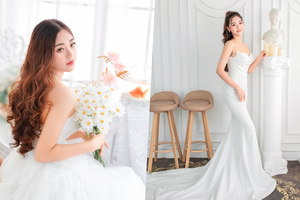 Sắc vóc nổi bật của nữ sinh 19 tuổi đang gây chú ý ở Hoa hậu Hoàn vũ Việt Nam 2021