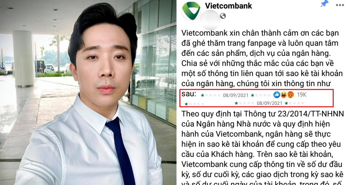 Vietcombank lên tiếng, cam kết minh bạch vì bị tẩy chay, phải khóa bình luận từ vụ Trấn Thành sao kê