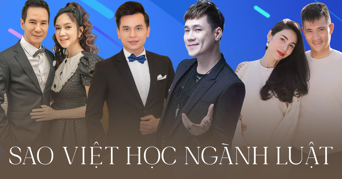 Dàn sao Việt từng học ngành Luật: Minh Hà - Khánh Phương đa tài, Công Vinh bản lĩnh bảo vệ Thủy Tiên