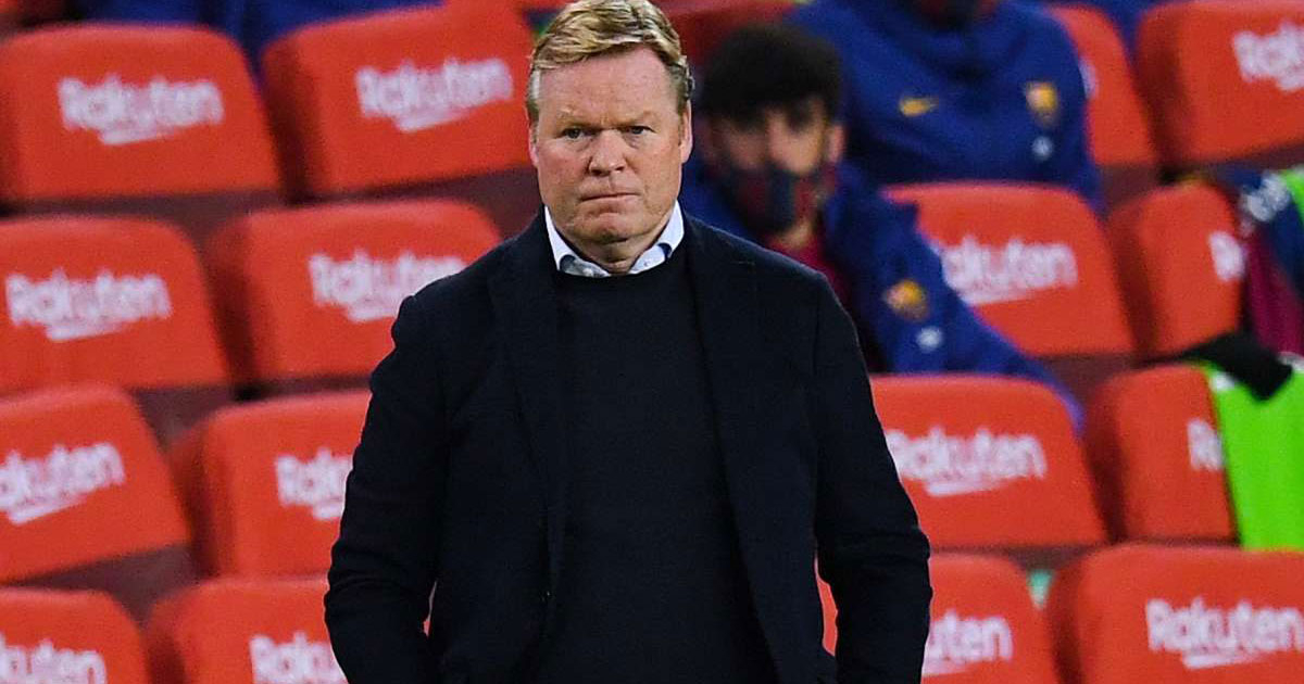 Barca sẵn sàng sa thải Koeman