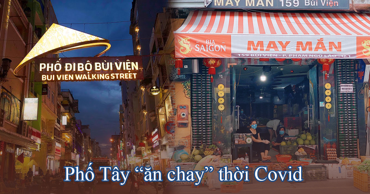 Phố Tây Bùi Viện trở thành 