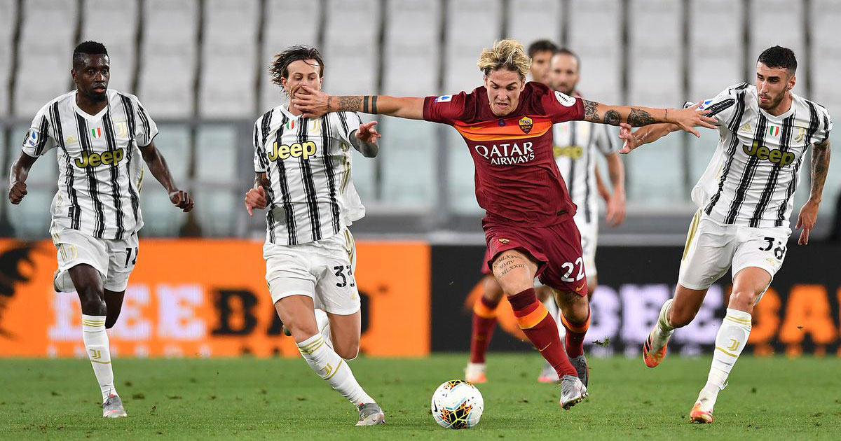 Trọng tài ngăn bàn thắng của Roma trước Juventus