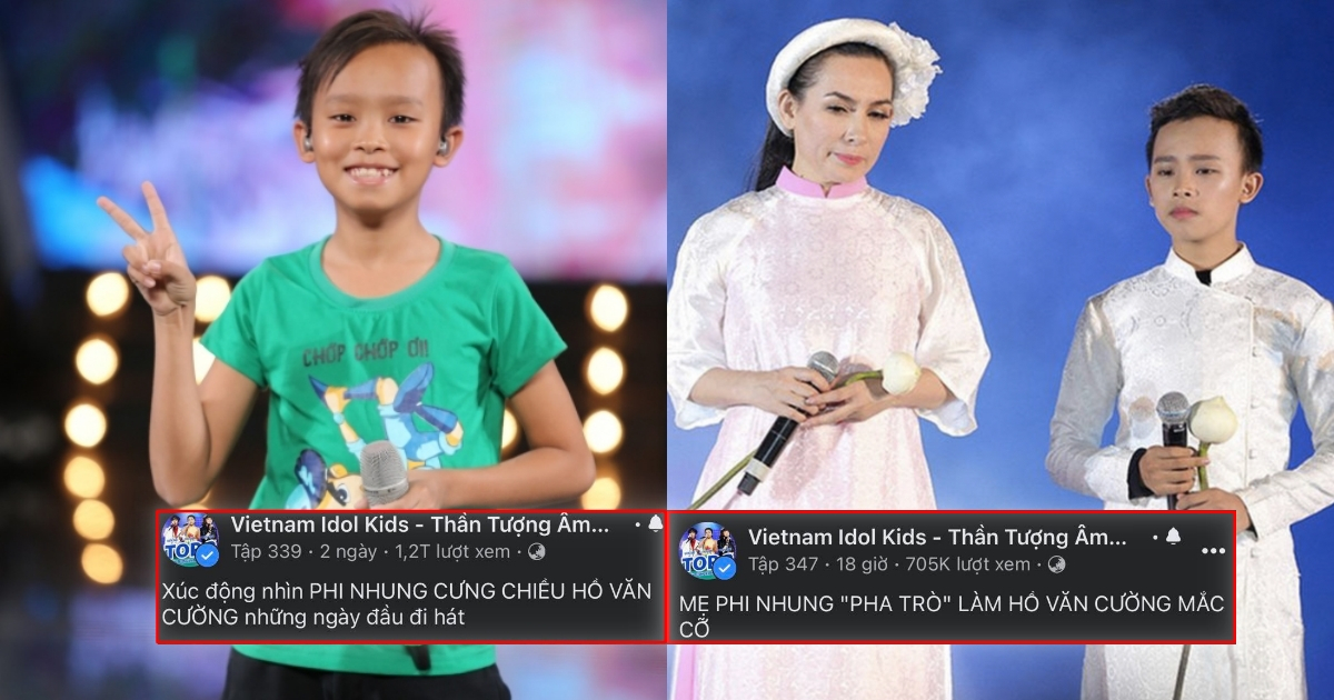 "Vietnam Idol Kids" có động thái câu view gây tranh cãi giữa ồn ào Hồ Văn Cường và cố CS Phi Nhung