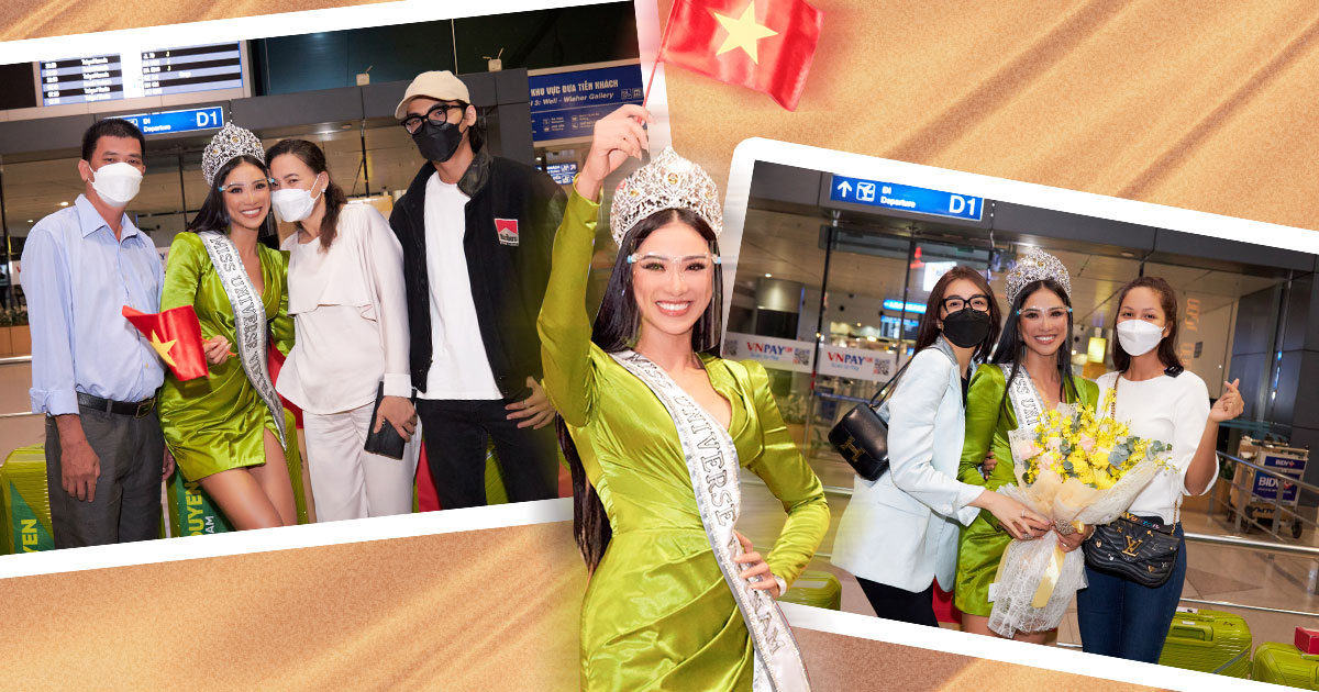 Á hậu Kim Duyên đội vương miện đầy kiêu hãnh, "đóng phạt" 99 triệu, lên đường dự thi Miss Universe