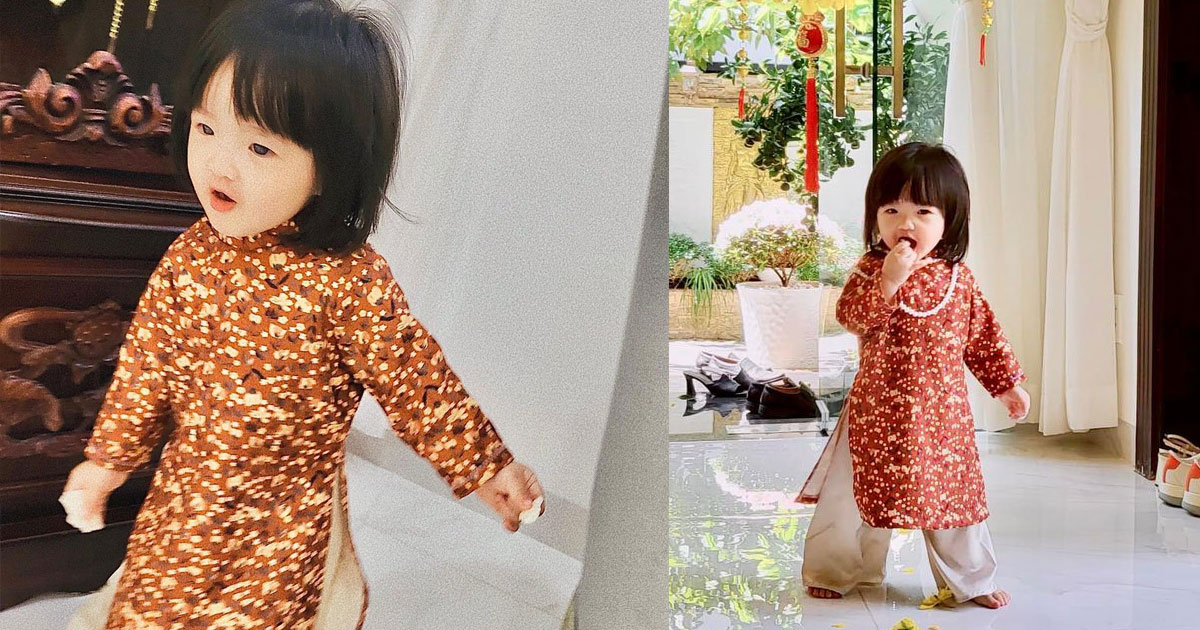 Ái nữ nhà Đông Nhi mỗi ngày thay một bộ áo dài Tết, đeo vòng ngọc trai hồ hởi đi lì xì fans Ái nữ nhà Đông Nhi mỗi ngày thay một bộ áo dài Tết, đeo vòng ngọc trai hồ hởi đi lì xì fans