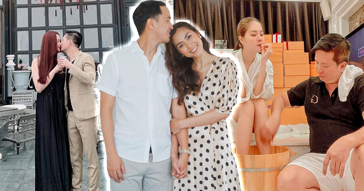 Số hưởng như nhiều sao Việt lấy được chồng đại gia: Người tặng cả mảnh đất, người rửa chân cho bà xã