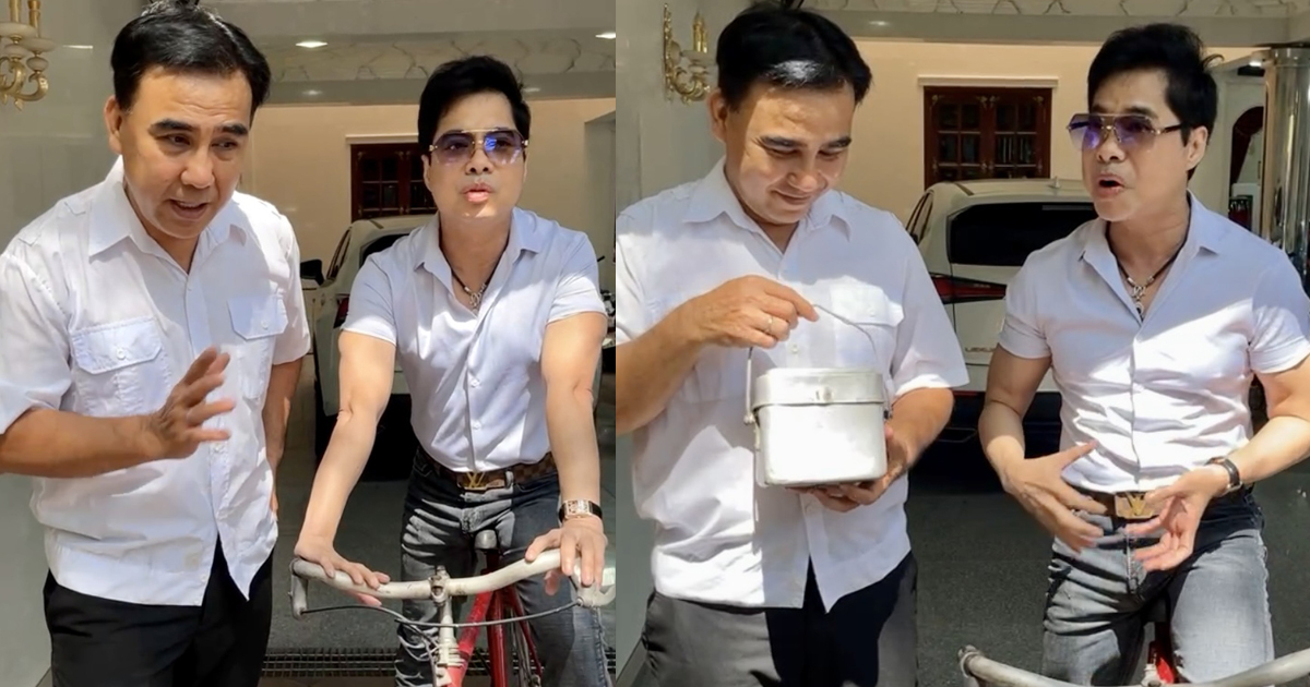 Quyền Linh: Tôi từng đạp xe chở Ngọc Sơn đi hát, ăn chung ngủ chung