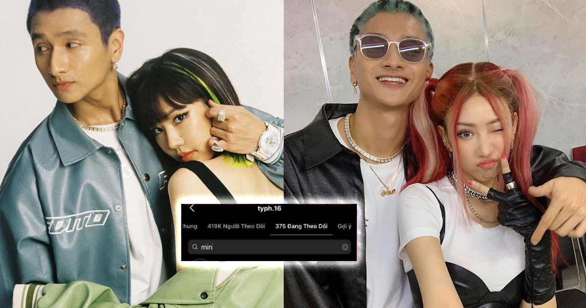 Fans phát hiện 16 Typh và Min hủy theo dõi nhau: "Thuyền" đẩy chưa bao xa đã "toang"? Fans phát hiện 16 Typh và Min hủy theo dõi nhau: "Thuyền" đẩy chưa bao xa đã "toang"?