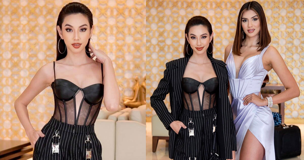 Tái ngộ Á hậu 1 Miss Grand International tại Ecuador, Thuỳ Tiên vẫn nổi bật dù chiều cao khiêm tốn