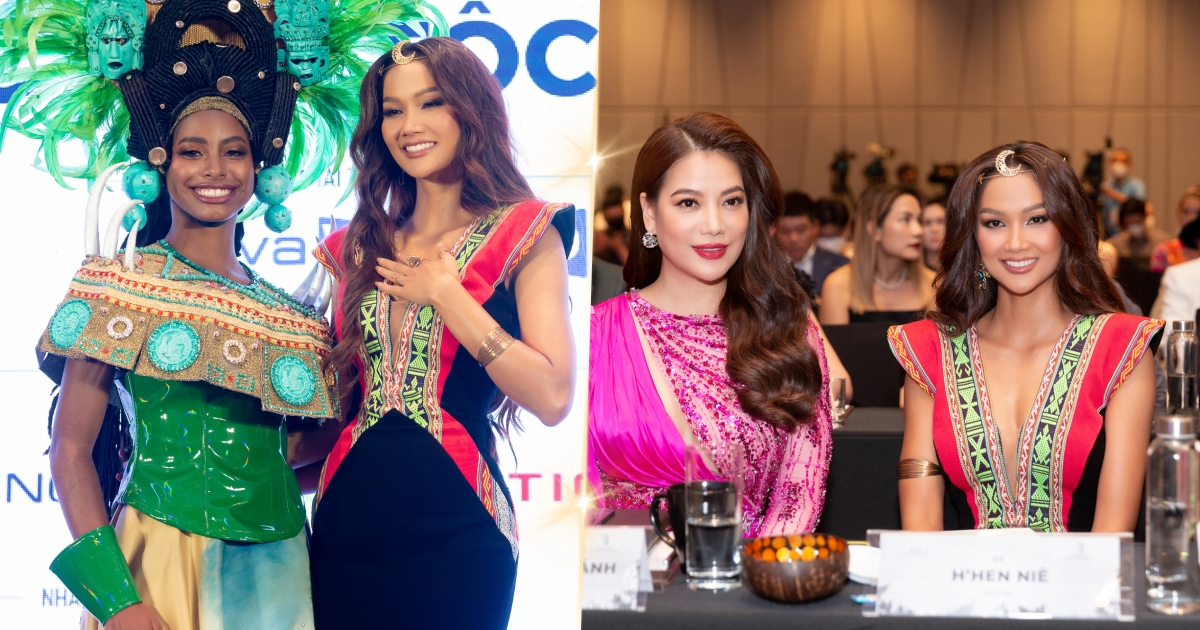 "Hoa hậu các Dân tộc Việt Nam" trở lại sau 9 năm, H'Hen Niê cùng Miss Earth - Destiny Wagner ngồi ghế nóng