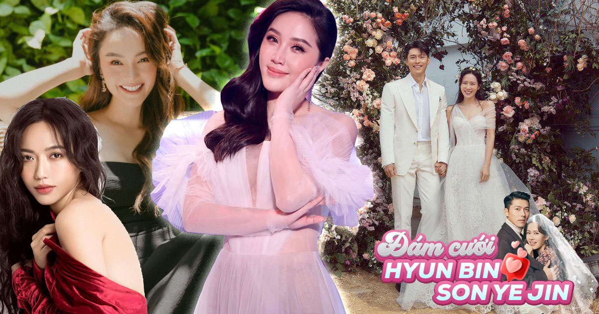 Hyun Bin cưới Son Ye Jin: Minh Hằng đồng cảm với cô dâu, Diệu Nhi lên tiếng khi "ông xã" đi lấy vợ