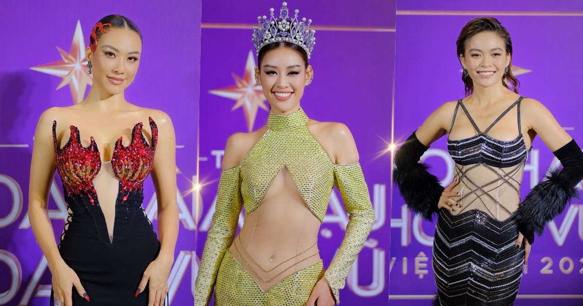 Thảm đỏ Miss Universe Vietnam 2022: Khánh Vân hở bạo, dàn mỹ nhân Việt "lấn át" cả Miss Universe 2005 Thảm đỏ Miss Universe Vietnam 2022: Khánh Vân hở bạo, dàn mỹ nhân Việt "lấn át" cả Miss Universe 2005
