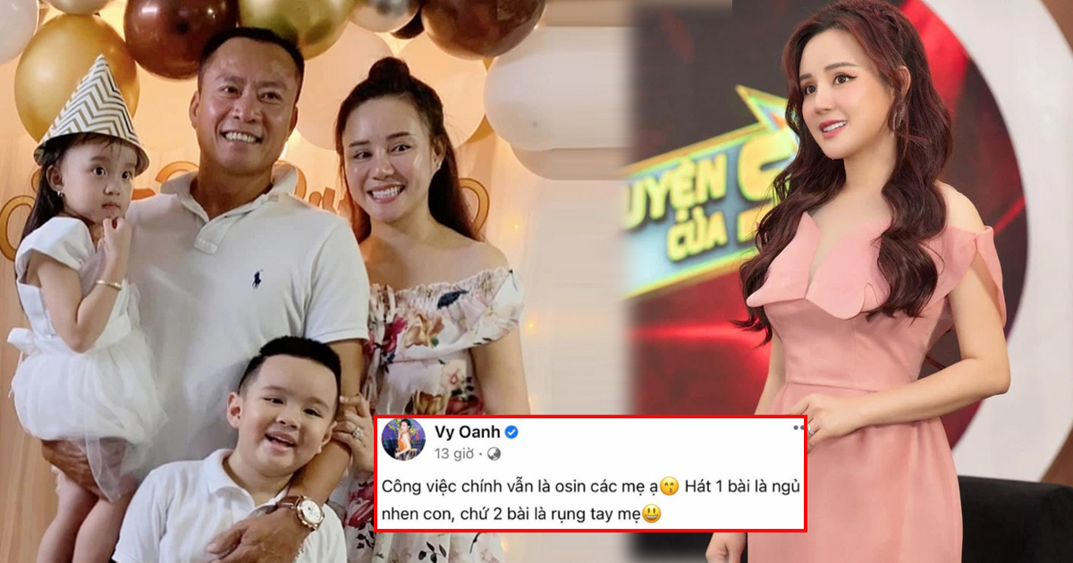 Vy Oanh chia sẻ cuộc sống mẹ bỉm sau sinh, tự nhận bản thân đang làm ôsin