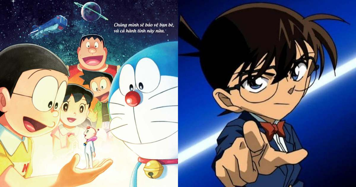 Conan, Doraemon, huyền thoại, đối đầu: Sự kết hợp giữa hai huyền thoại của thế giới anime - Conan và Doraemon - sẽ mang đến đối đầu kịch tính và ly kỳ. Đừng bỏ lỡ hình ảnh liên quan để xem những cuộc đối đầu tràn đầy nghẹt thở giữa hai nhân vật này.