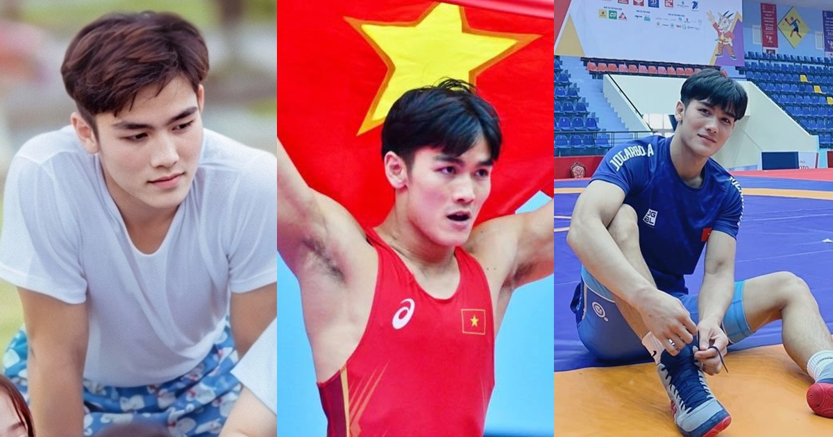 Bùi Mạnh Hùng: "Nam thần" đấu vật đẹp trai, cực "menly" lại xuất sắc ẵm huy chương vàng SEA Games