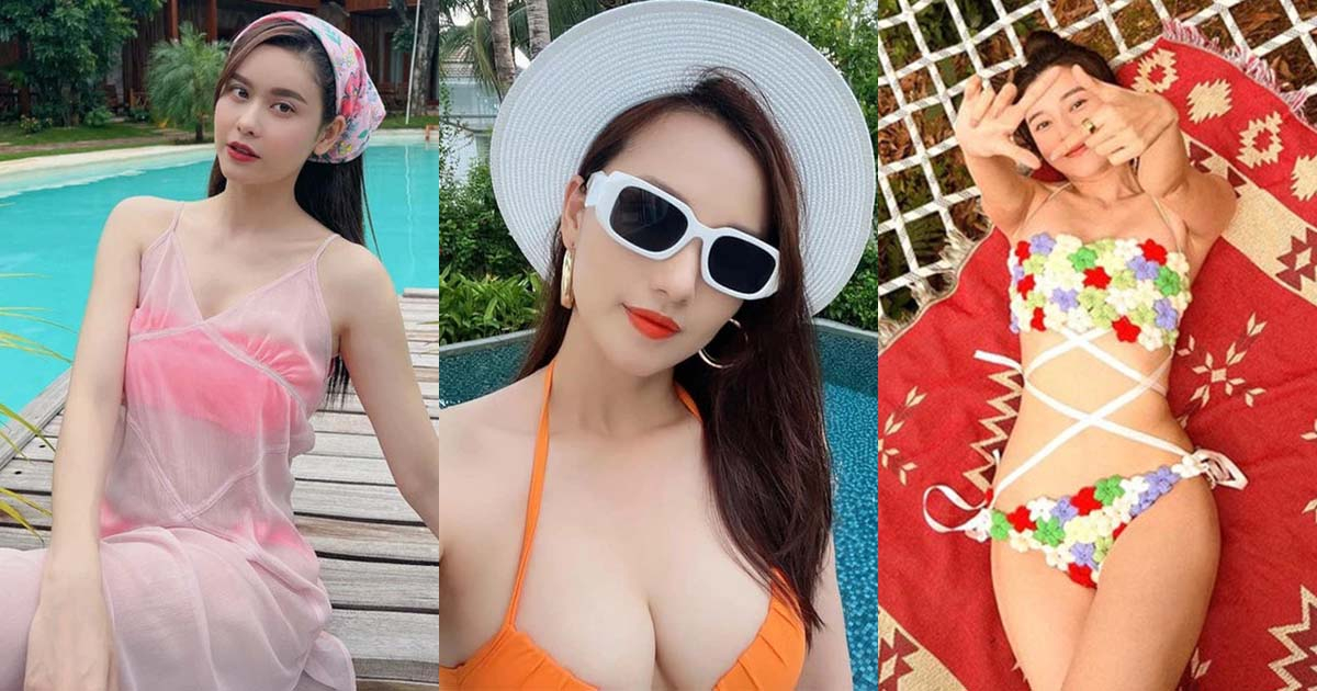 Lã Thanh Huyền, Cao Thái Hà nóng bỏng với bikini Lã Thanh Huyền, Cao Thái Hà nóng bỏng với bikini