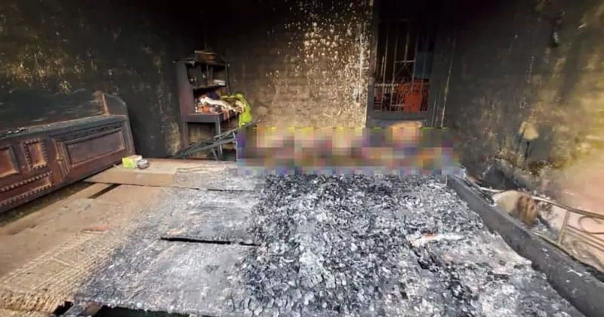 Hai phụ nữ chết cháy trong căn nhà khóa trái ở Bình Phước