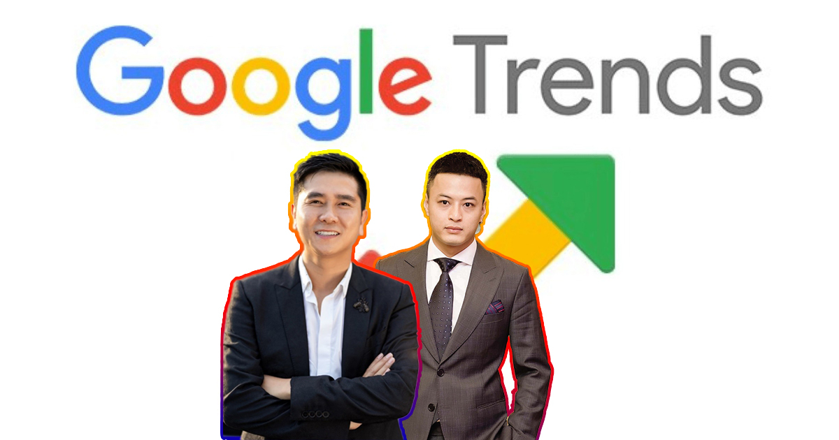 Từ khóa Hồ Hoài Anh và Hồng Đăng tăng đột biến trên Google Trends