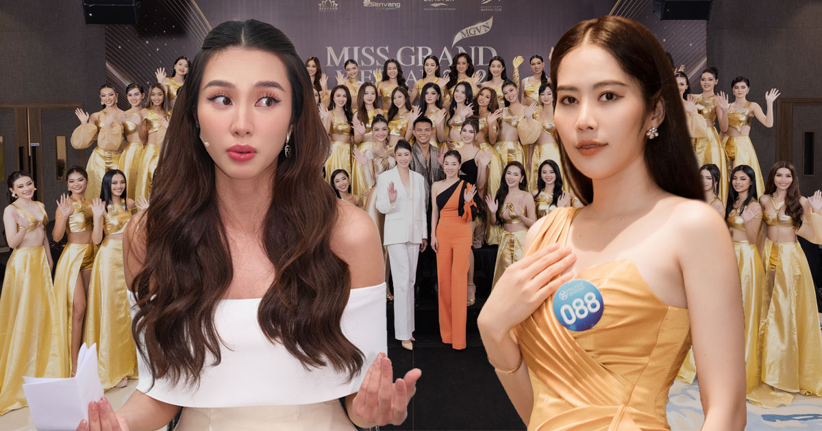Miss Grand Thùy Tiên "há hốc mồm" khi Nam Em casting Hoa hậu Hòa bình Việt Nam 2022