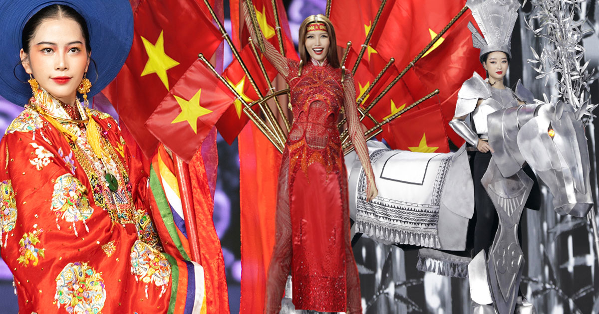 Miss Grand Vietnam 2022: Chế Nguyễn Quỳnh Châu kết show đầy hào hùng, "Miss Ba Đình" Bích Diệp hóa Thánh Gióng