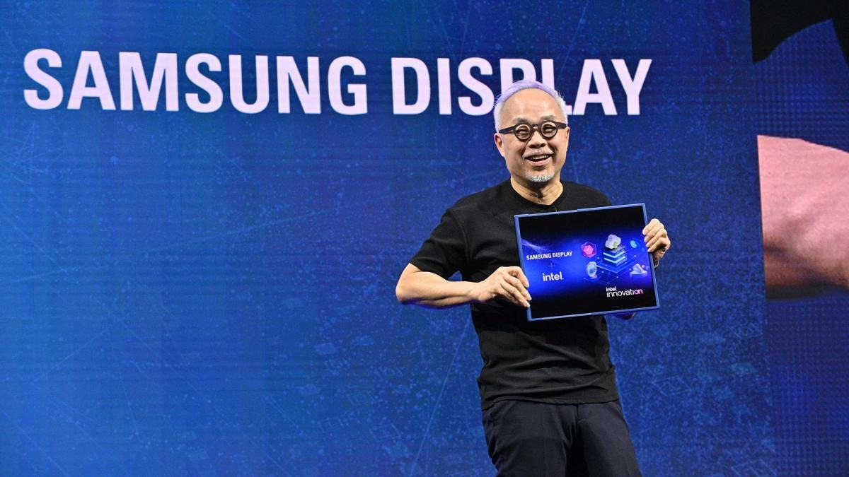 Intel và Samsung giới thiệu máy tính màn hình 'trượt'