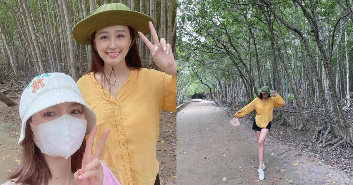 Mai Phương Thúy tung ảnh đi chơi cùng bạn, mặt mộc xinh không tì vết nhưng trang phục mới đáng chú ý