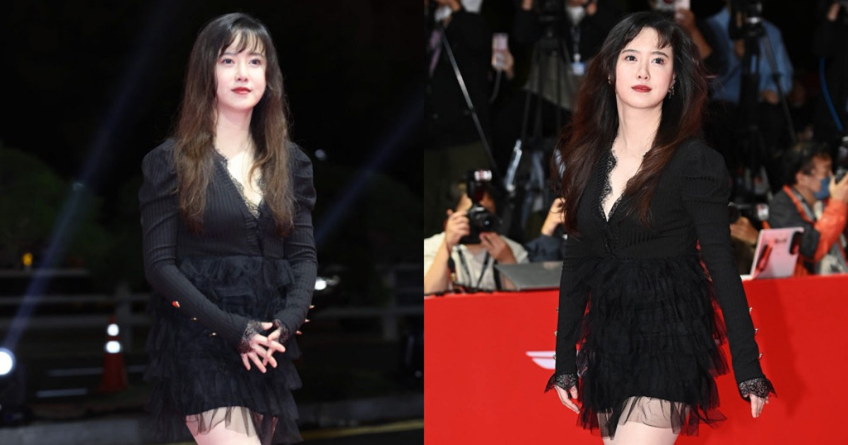 "Nàng Cỏ" Goo Hye Sun khiến khán giả bất ngờ vì diện váy giá rẻ 27 USD trên thảm đỏ