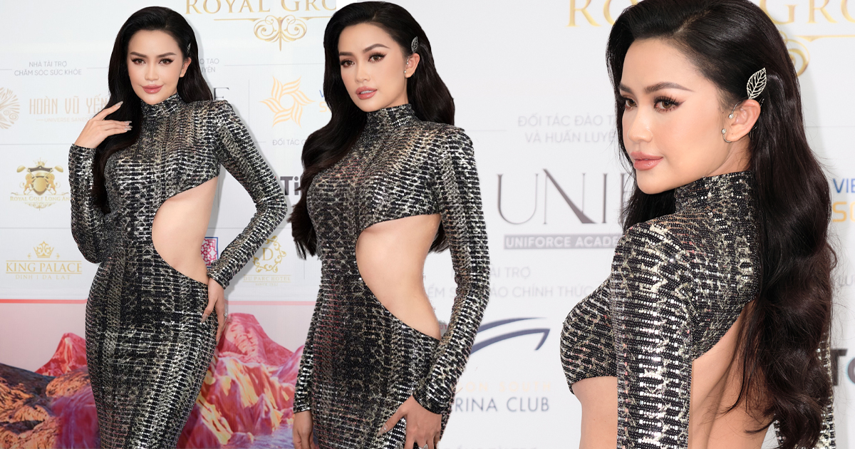 Ngọc Châu khoe visual "đỉnh chóp" chuẩn Miss Universe tại sơ khảo Hoa hậu Siêu quốc gia Việt Nam